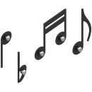 Wieszaki ścienne Rossini CalleaDesign szare 51-13-2-3