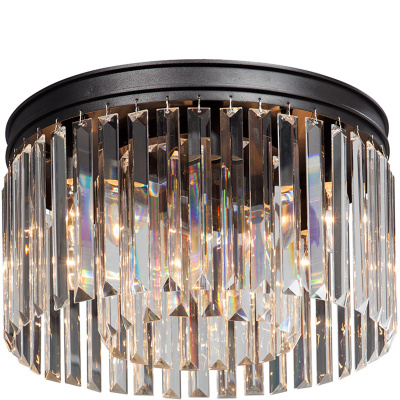 Wyjątkowa lampa sufitowa z przezroczystych kryształów Vitaluce VE5180-1/6PL