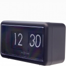 Zegar klapkowy stojący Small Flip Nextime czarny 5228 ZW