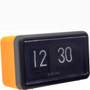 Zegar klapkowy stojący Small Flip Nextime pomarańczowy 5228 OR