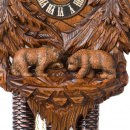 Zegar myśliwski z kukułką, niedźwiedziami i tancerzami Hones 64 cm HS-86709/5Tko