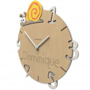 Zegar personalizowany dla dziecka Ślimak CalleaDesign 57-10-10