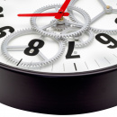 Zegar ścienny 36 cm Modern Gear Nextime biały 3259 WI