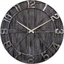 Zegar ścienny 50 cm York drewniano-metalowy Nextime 3276 ZW