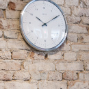 Zegar ścienny 60 minutes Nextime biały cyferblat 3243 WI