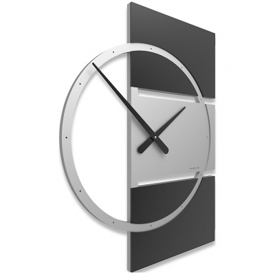 Zegar ścienny Adam CalleaDesign czarny 10-123-5