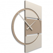 Zegar ścienny Adam CalleaDesign orzech włoski 10-123-85