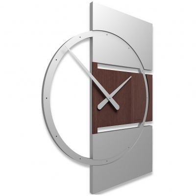 Zegar ścienny Adam CalleaDesign wenge 10-123-89