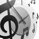 Zegar ścienny Bellini CalleaDesign szary 51-10-3-3