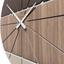 Zegar ścienny Benjamin CalleaDesign wenge 10-214-89