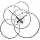 Zegar ścienny bez klasycznej tarczy Black hole CalleaDesign aluminium 10-215-2