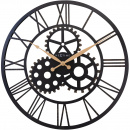 Zegar ścienny Birmingham 50 cm Nextime czarny 3280 ZW