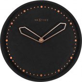 Zegar ścienny Cross Nextime czarny 3197 ZW