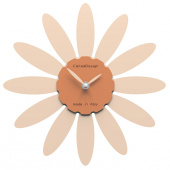 Zegar ścienny Daisy CalleaDesign różowo-piaskowy 10-008-21