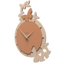 Zegar ścienny Dancing Butterflies CalleaDesign niebieski 50-10-2-44