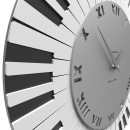 Zegar ścienny Donizetti CalleaDesign szary-beżowy 51-10-2-3