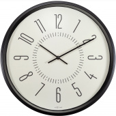 Zegar ścienny fluorescencyjny 35 cm Luminous Nextime biały 3261 WI