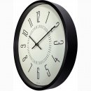 Zegar ścienny fluorescencyjny 35 cm Luminous Nextime biały 3261 WI