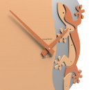 Zegar ścienny Geko Climbing CalleaDesign jasnobrzoskwiniowy 54-10-2-22