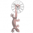 Zegar ścienny Hanging Gecko CalleaDesign antyczny-różowy 54-10-1-32