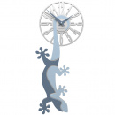 Zegar ścienny Hanging Gecko CalleaDesign błękitny 54-10-1-41