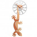 Zegar ścienny Hanging Gecko CalleaDesign jasnobrzoskwiniowy 54-10-1-22