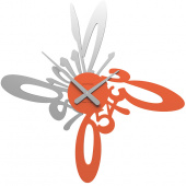 Zegar ścienny Harmonic CalleaDesign pomarańczowy 10-113-63