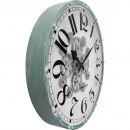 Zegar ścienny Henry 50 cm Nextime biało-zielony 3282 WI