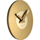 Zegar ścienny In Touch Nextime złoty 3189 GO