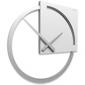 Zegar ścienny Karl CalleaDesign biały 10-124-1