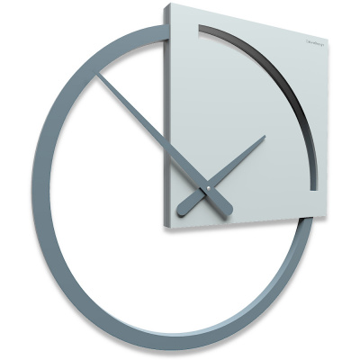 Zegar ścienny Karl CalleaDesign błękitny 10-124-41