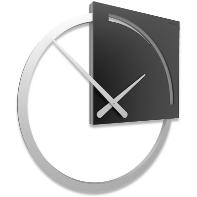 Zegar ścienny Karl CalleaDesign czarny 10-124-5