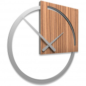 Zegar ścienny Karl CalleaDesign zebrano 10-124-87