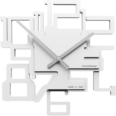 Zegar ścienny Kron CalleaDesign biały 10-003-01