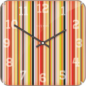 Zegar ścienny kwadratowy Smithy Dome Nextime 35 x 35 cm 3169