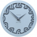 Zegar ścienny Labyrinth CalleaDesign błękitny 10-002-41