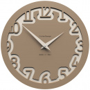 Zegar ścienny Labyrinth CalleaDesign caffelatte 10-002-14