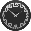 Zegar ścienny Labyrinth CalleaDesign czarny 10-002-05