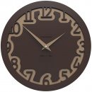 Zegar ścienny Labyrinth CalleaDesign czekoladowy 10-002-69