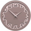 Zegar ścienny Labyrinth CalleaDesign szara śliwka 10-002-34