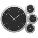 Zegar ścienny London CalleaDesign czarny 12-006-5