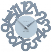 Zegar ścienny Mat CalleaDesign niebieski 10-009-44