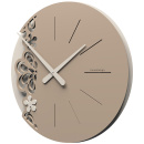 Zegar ścienny Merletto duży CalleaDesign aluminium / szary 56-10-2-2