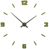 Zegar ścienny Michelangelo duży CalleaDesign oliwkowy-zielony 10-306-54