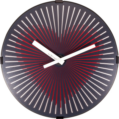 Zegar ścienny Motion Heart Nextime 30 cm - pulsujące serce 3221/3124