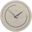 Zegar ścienny na dużą ścianę Sonar 46 cm CalleaDesign dębowy 10-134-83