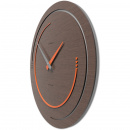 Zegar ścienny na dużą ścianę Sonar 46 cm CalleaDesign Wenge 10-134-89