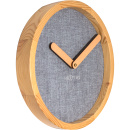 Zegar ścienny Nextime Calm 30 cm, szary 3155 GS