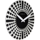 Zegar ścienny Nextime Dreamtime 43 cm, czarny 8182 ZW