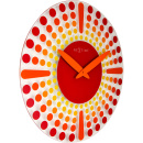 Zegar ścienny Nextime Dreamtime 43 cm, czerwony 8182 RO